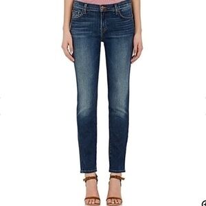 J Brand Dark Blue INK Scarlett‎ Cigarette Jeans